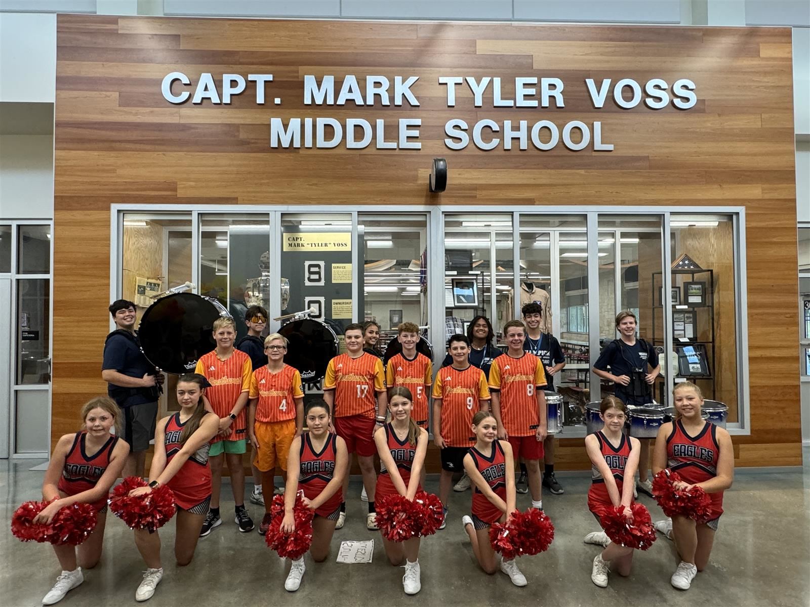  Boerne Little League Team Members and the Voss Eaglettes