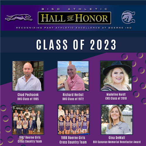 Announcement of Hall of Honor Class of 2023