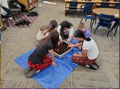 Students in Texas History spent some time learning what life was like in the Spanish Missions in Texas.